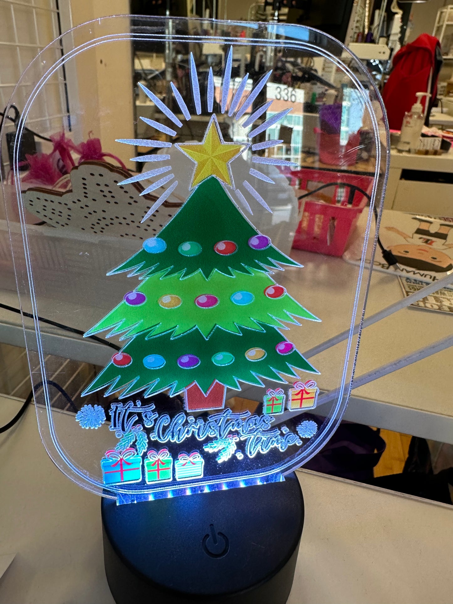 Christmas Designed Standard (In-Store) Desktop LED