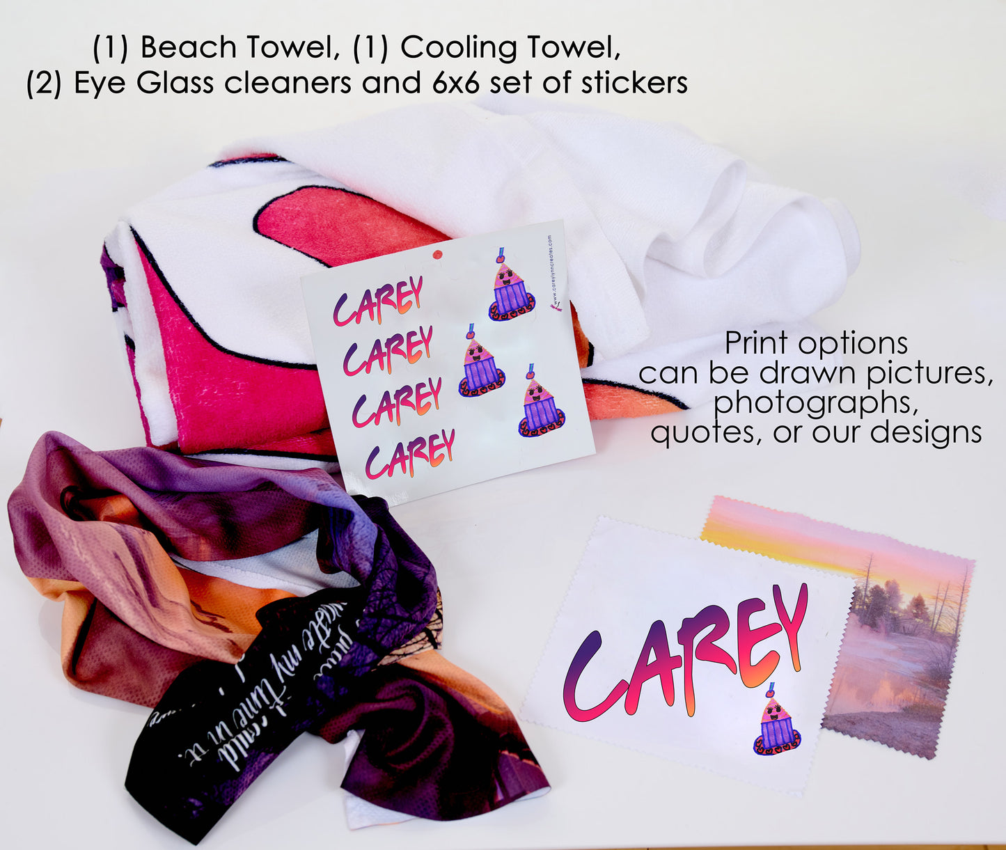 Colored Towels Upgraded Package