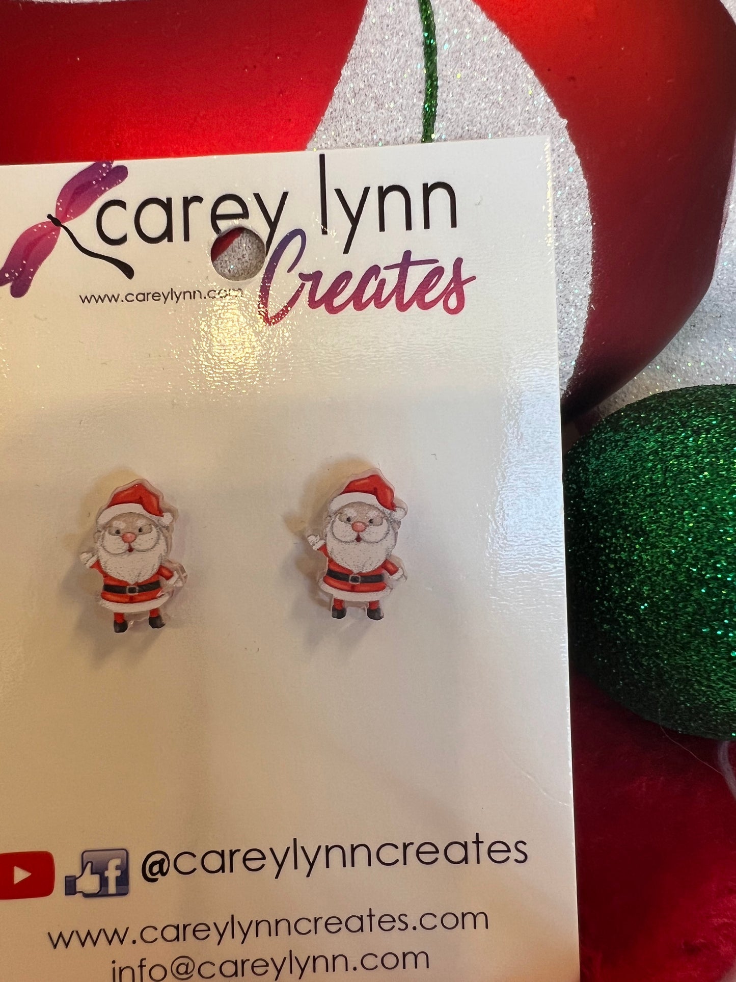 Christmas Post Earrings