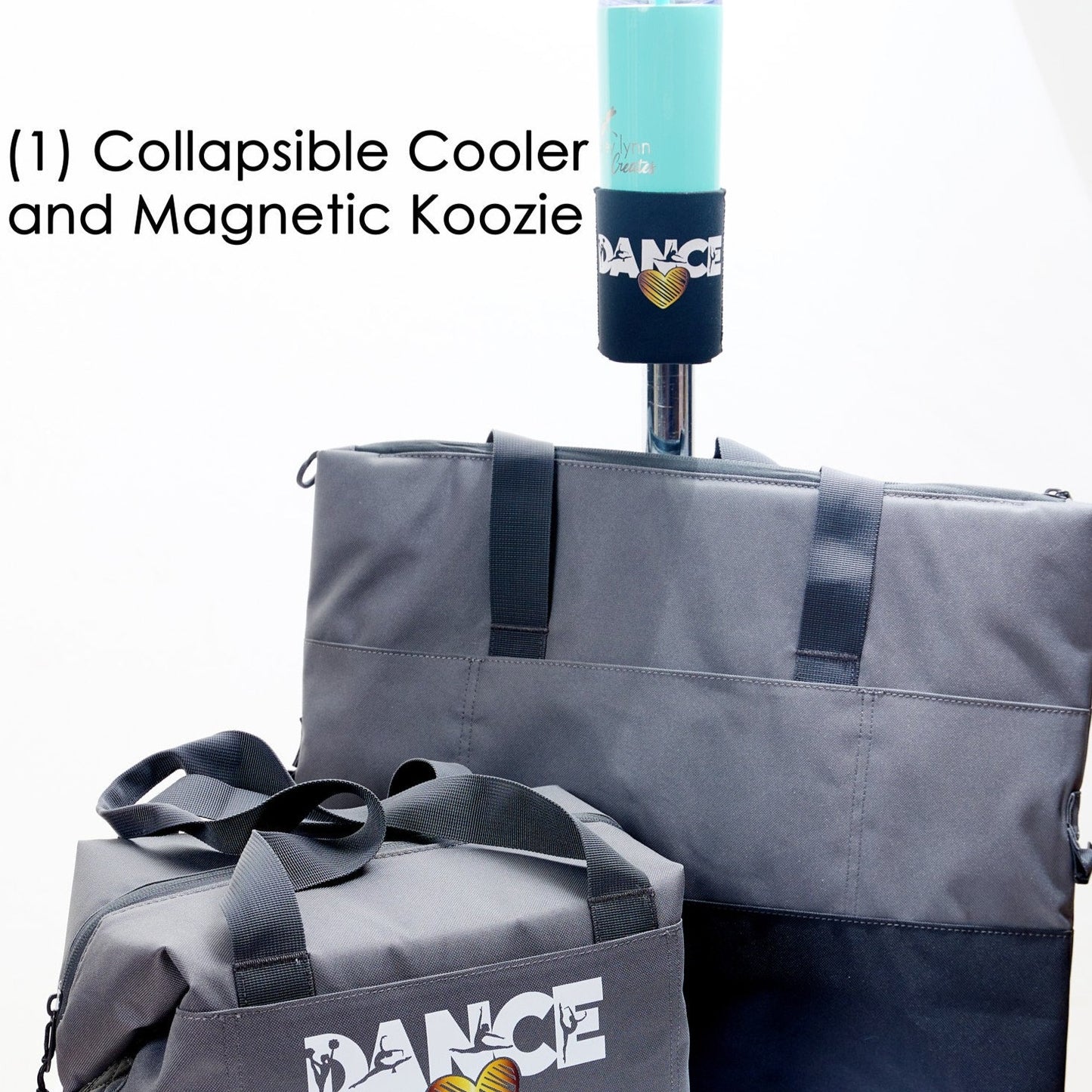 Custom Designed Cooler with Magnetic Koozie
