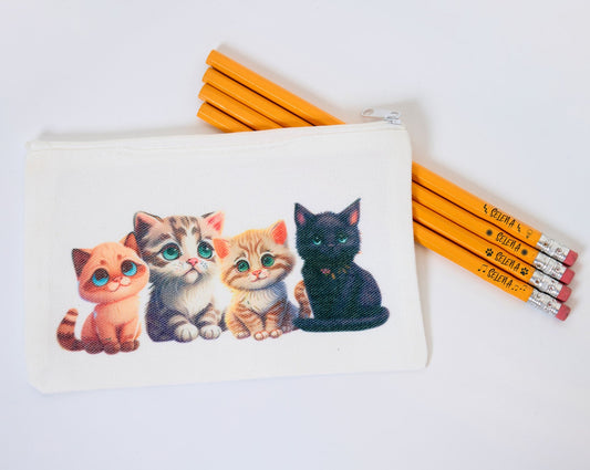 Kids - Let's Create! Project 4 - Custom Pencil Bag with Engraved Pencil Set
